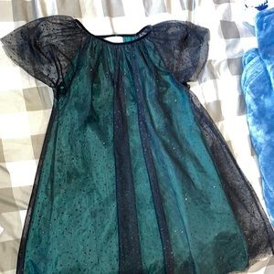 Zara girls size 10 tulle overlay dress - great for holidays!